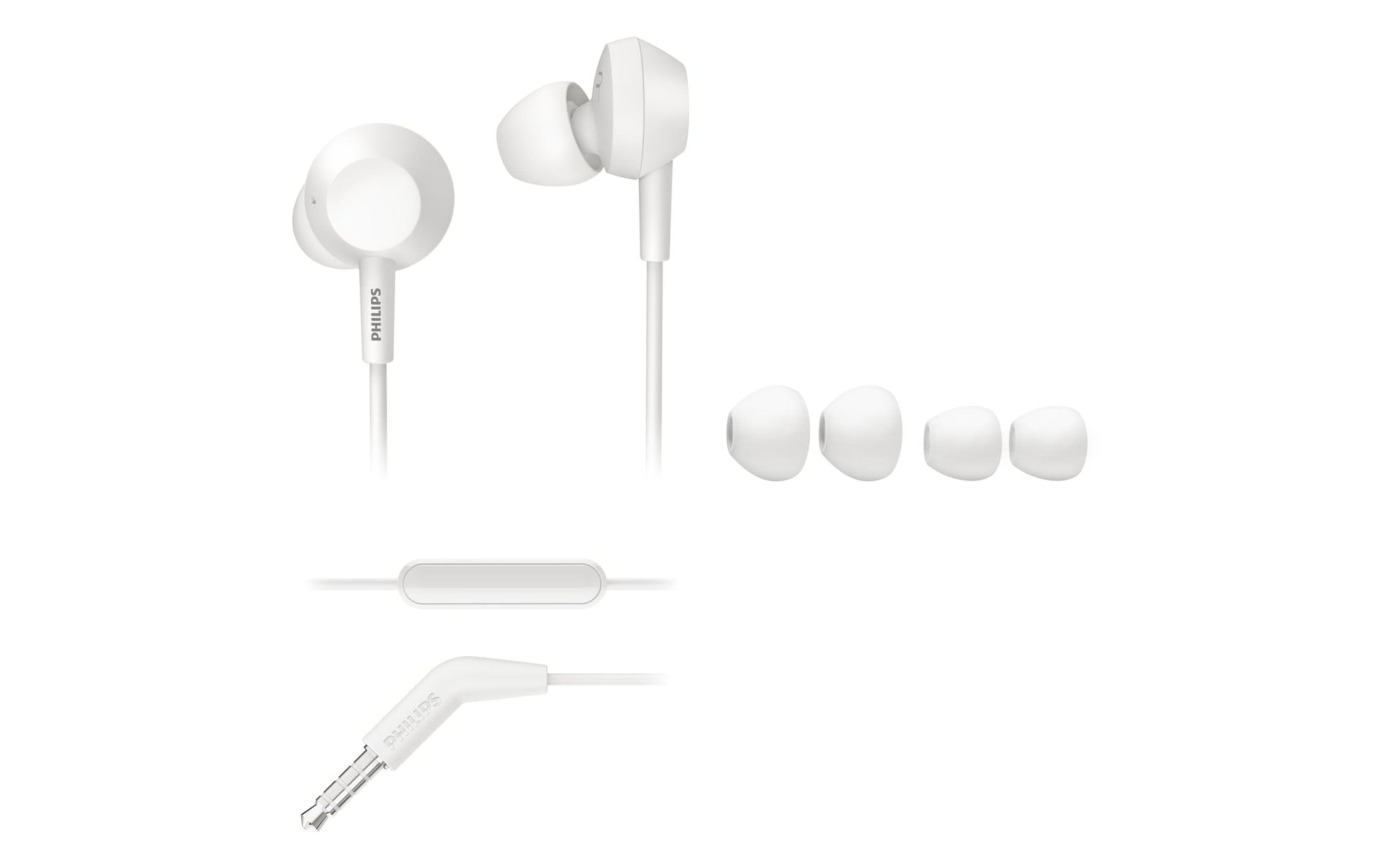 Philips TAE4105WT/00 – In-Ear Headset – Kabelgebunden – Weiss