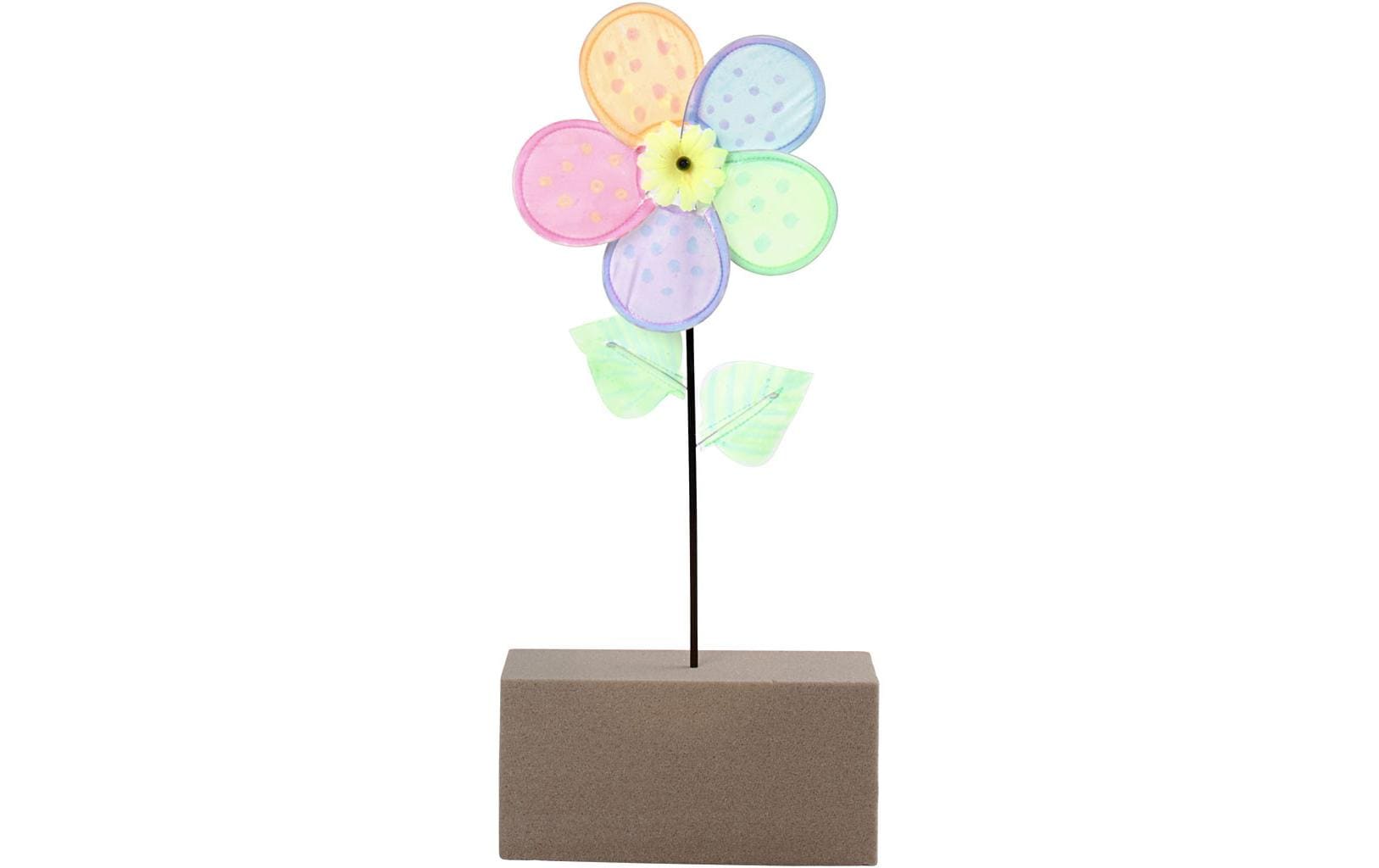 Creativ Company Windrad – Ø 20 cm – Nylon, weiss