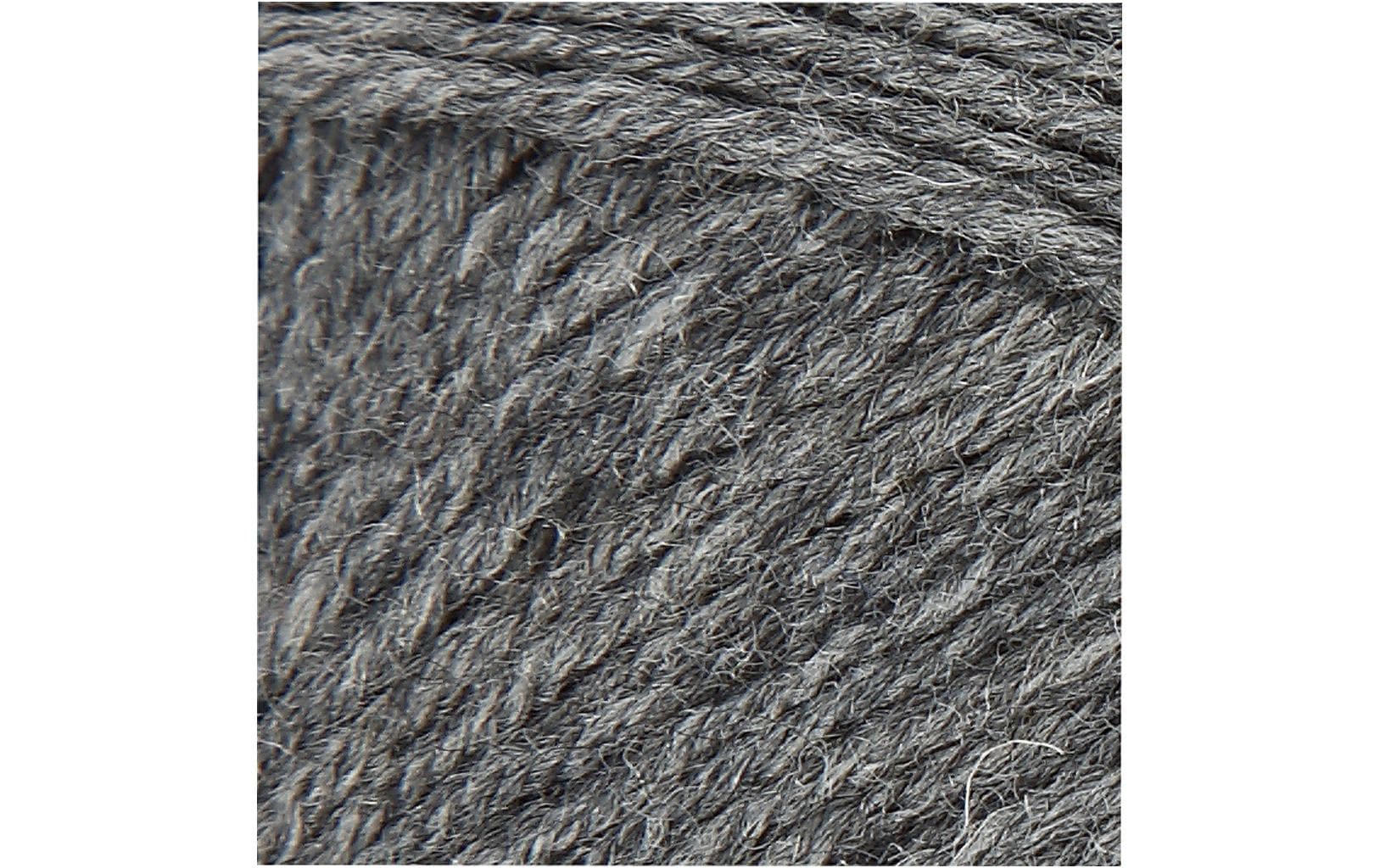 Creativ Company Sockenwolle Garn Nylon Grau – 50 g, 200 m, Nadel 3 mm, 1 Stk.