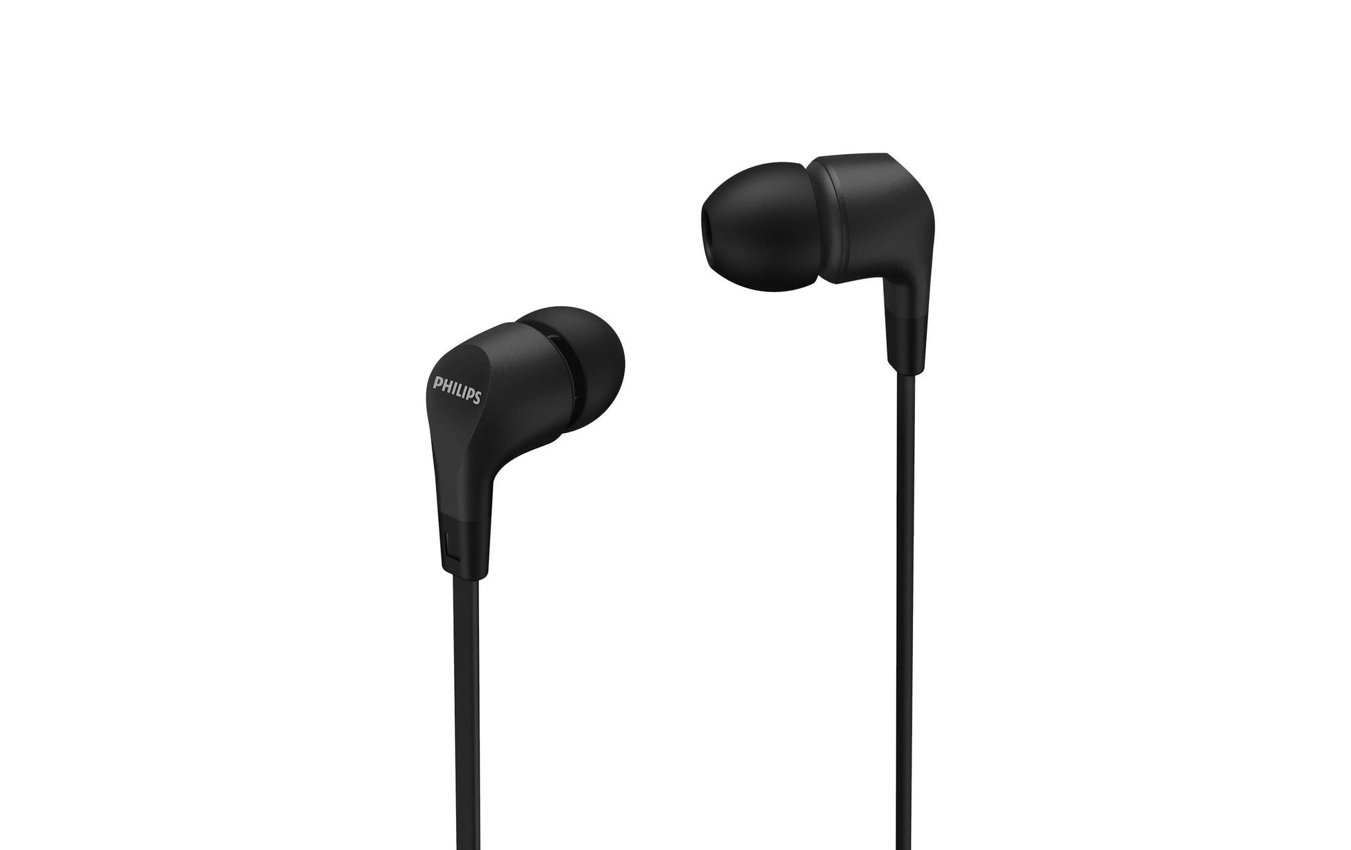 Philips TAE1105BK/00 In-Ear Kopfhörer – Stereo, Kabelgebunden, 3,5 mm Klinke, Schwarz