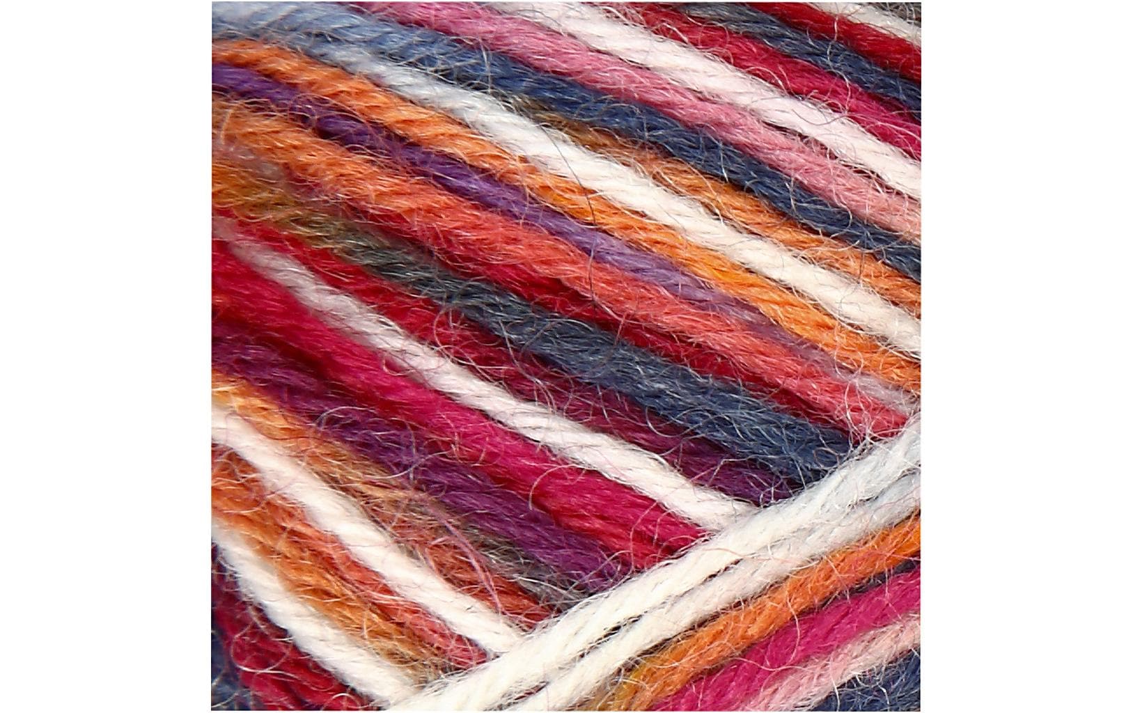 Creativ Company Sockenwolle Garn Rot – 50 g, 200 m, Nylon, Nadel 2 mm, 1 Stk.
