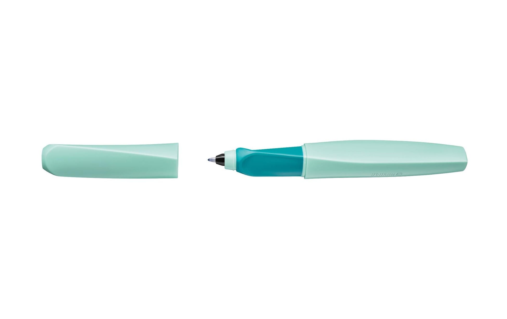 Pelikan Twist – Tintenroller, mit Kappe, 0,4 mm, blau, für Rechts- und Linkshänder