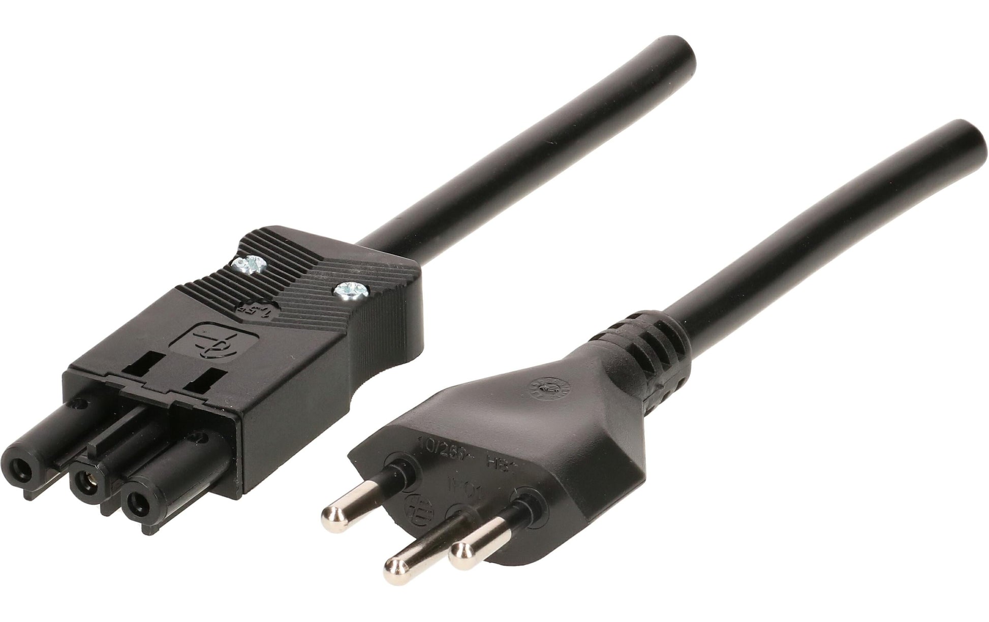 Max Hauri AG Max Hauri Adapterkabel, T12–GST18I3, 1,5 m, 1 mm² – schwarz