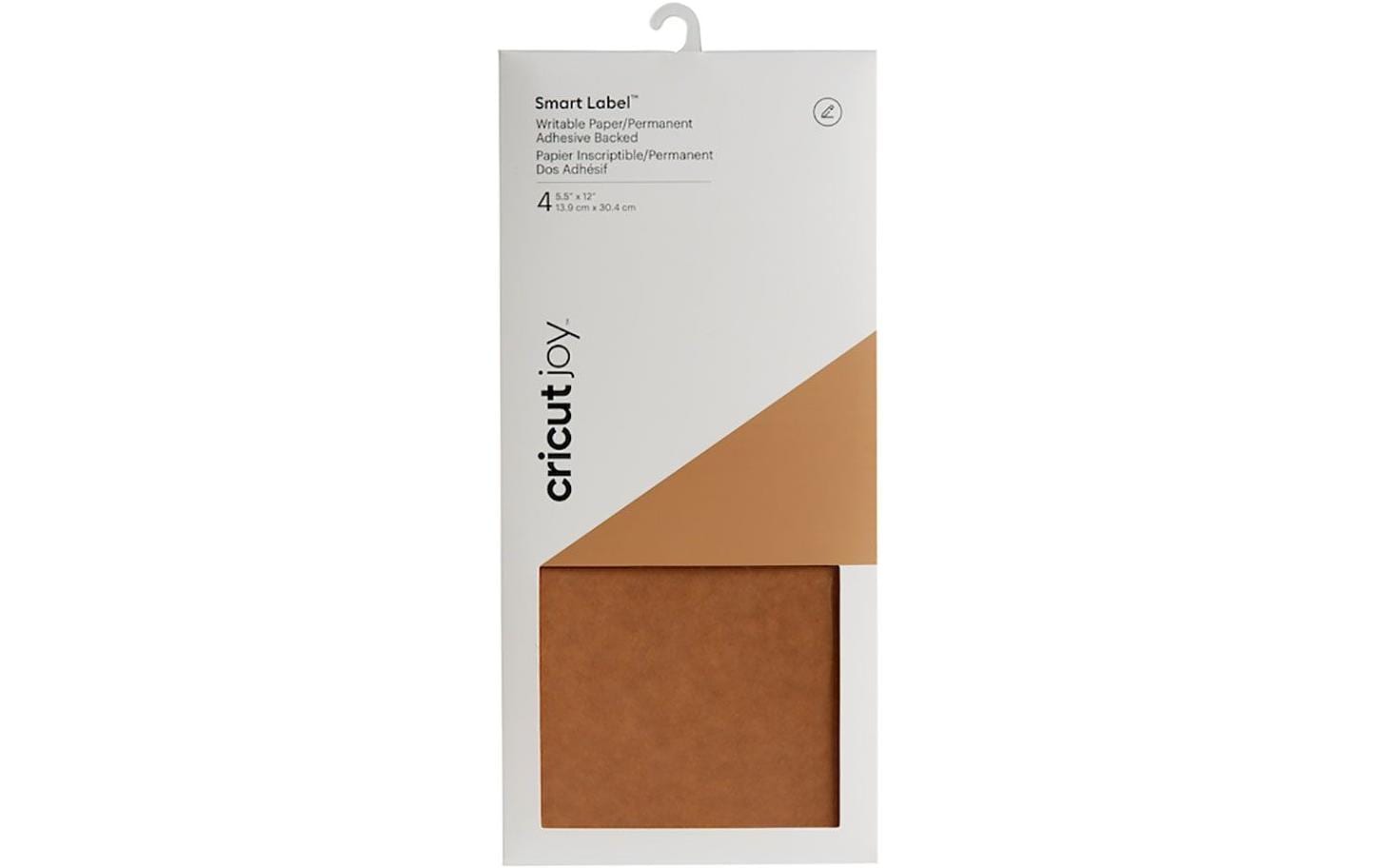 Cricut Bastelpapier – für Cricut Joy – 139 × 304 mm – Kraft – 4 Blatt