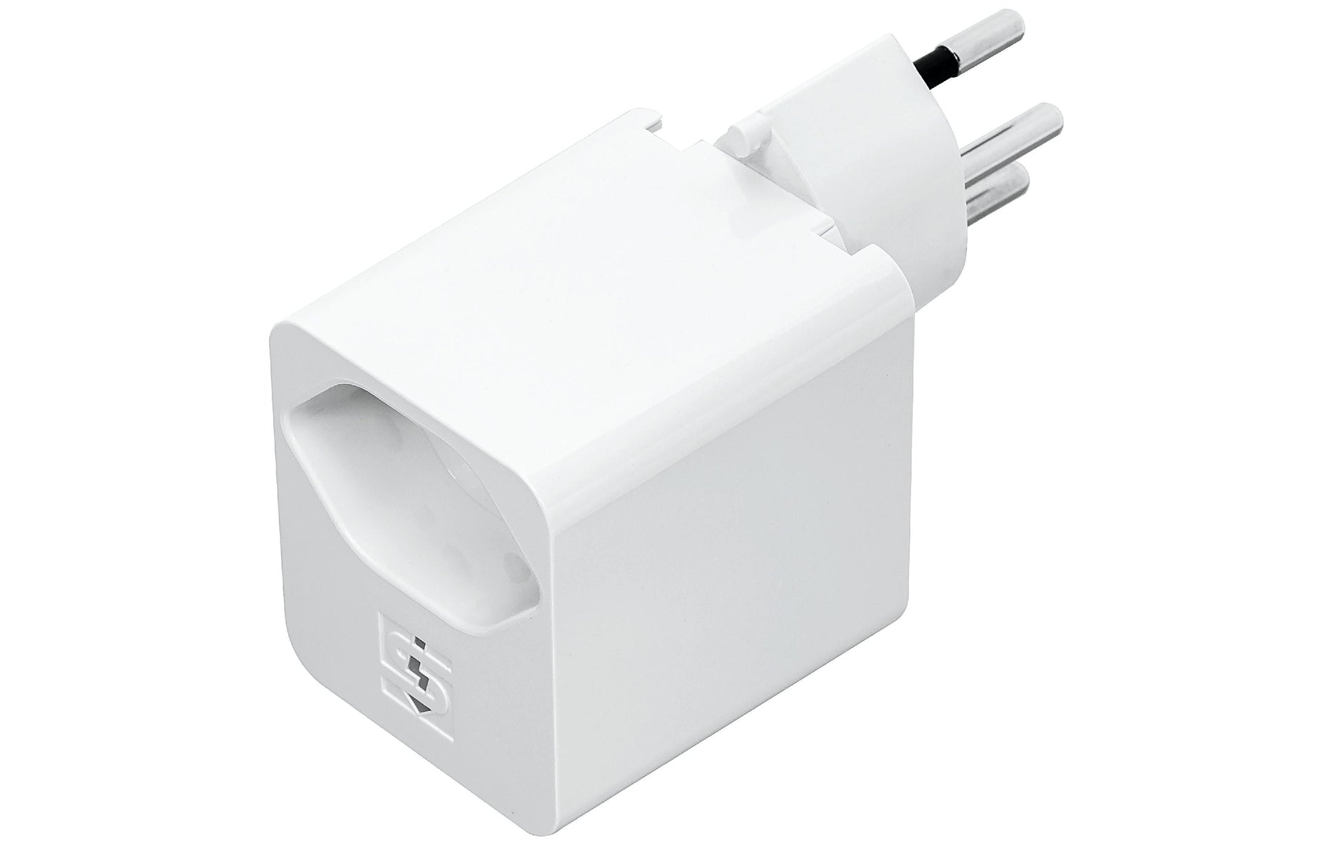 Steffen Abzweigstecker – Kunststoff/Metall, weiss, drehbar 325°, für Geräte mit USB-C-Anschluss