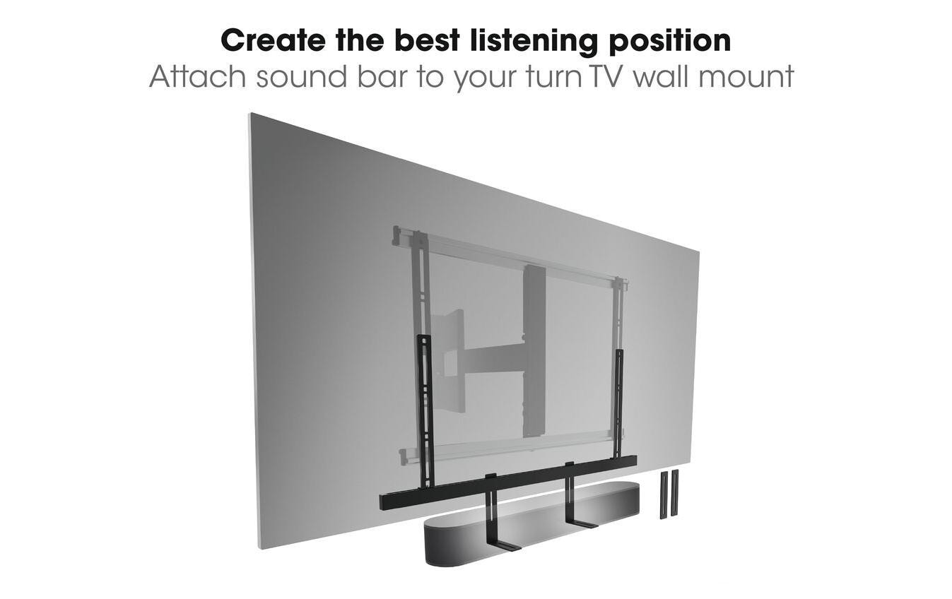 Vogel's Soundbar-Halterung – Tragkraft 6,5 kg – Schwarz