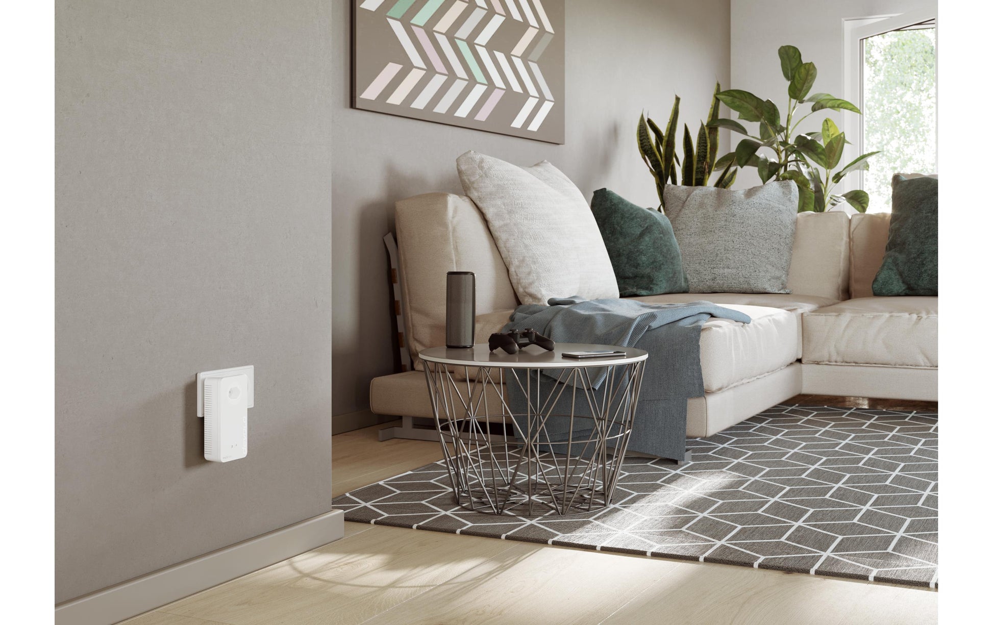 Devolo Magic 2 WiFi next Mesh-Set (2er) – Wi-Fi 5 (802.11ac), Dual-Band (2,4/5 GHz), bis 2,4 Gbit/s, 2×/1× Gig