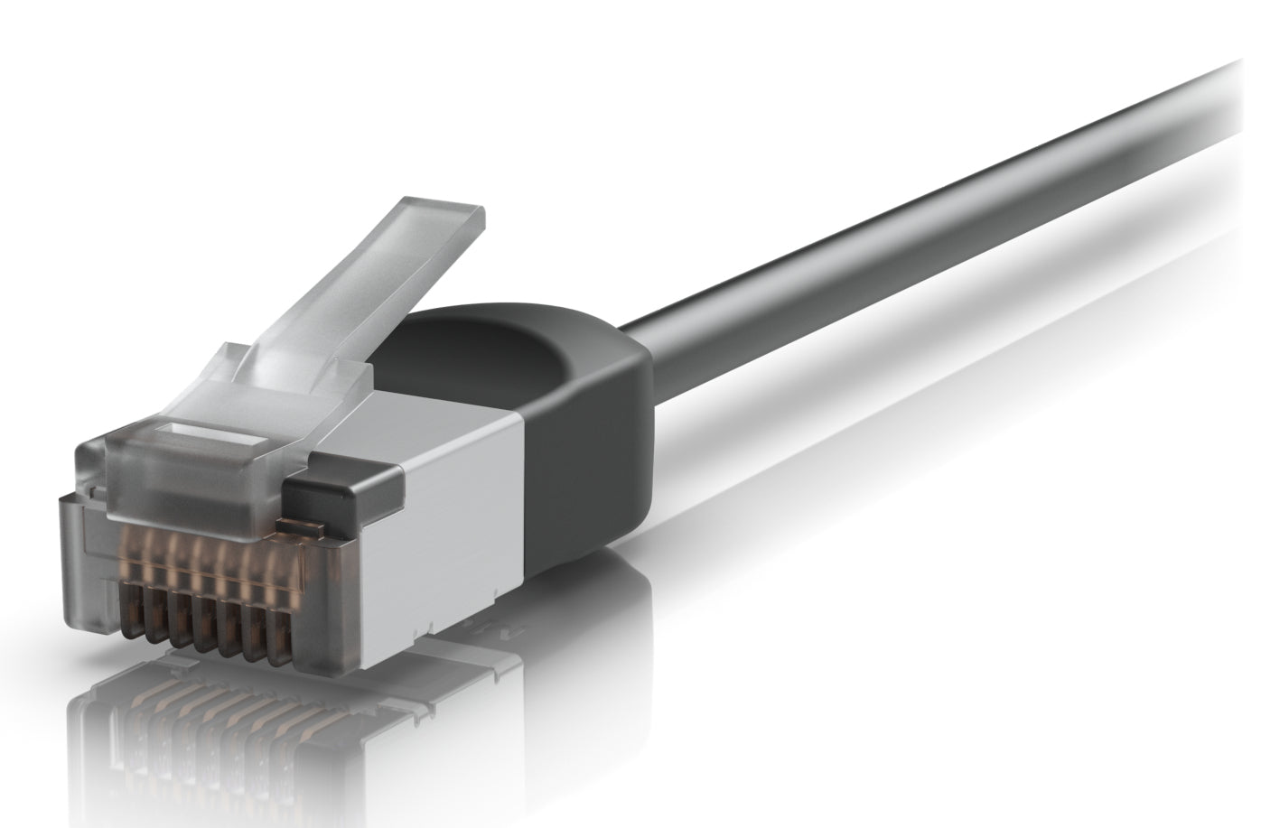 Ubiquiti Patchkabel – Cat6a F/UTP (FTP), 2 m, Schwarz, RJ-45