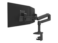 Ergotron LX Desk Dual Direct Arm – Monitorarm, Dual, bis 25", VESA 75 × 75/100 × 100 mm, Schwarz