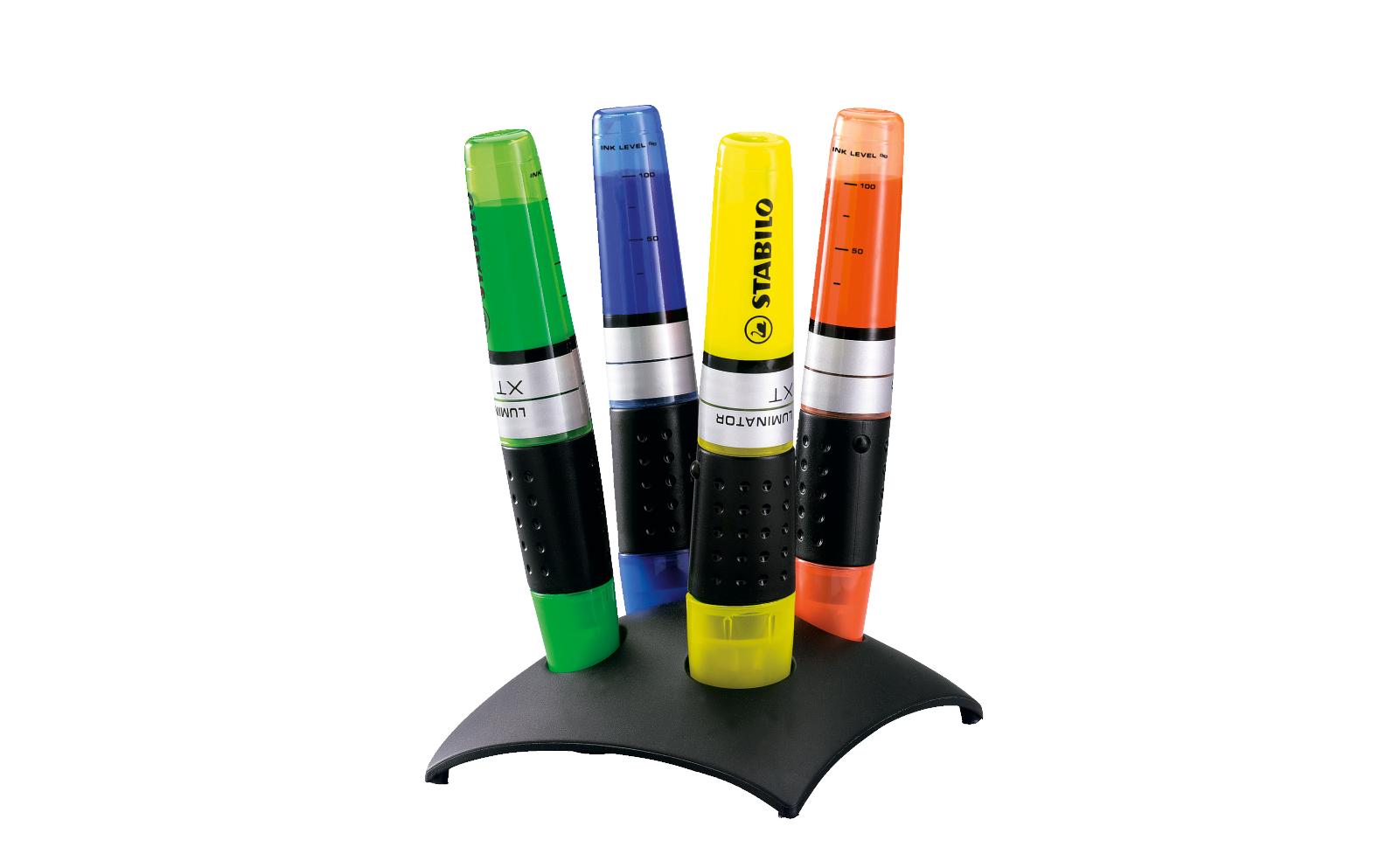 STABILO Luminator Textmarker Tischset 4 Farben – 2 mm