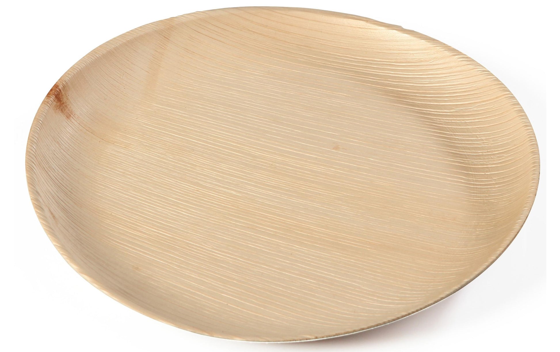 Sier Disposables Dekorativer Teller Palmblatt rund – Ø 18 cm – 20 Stk.