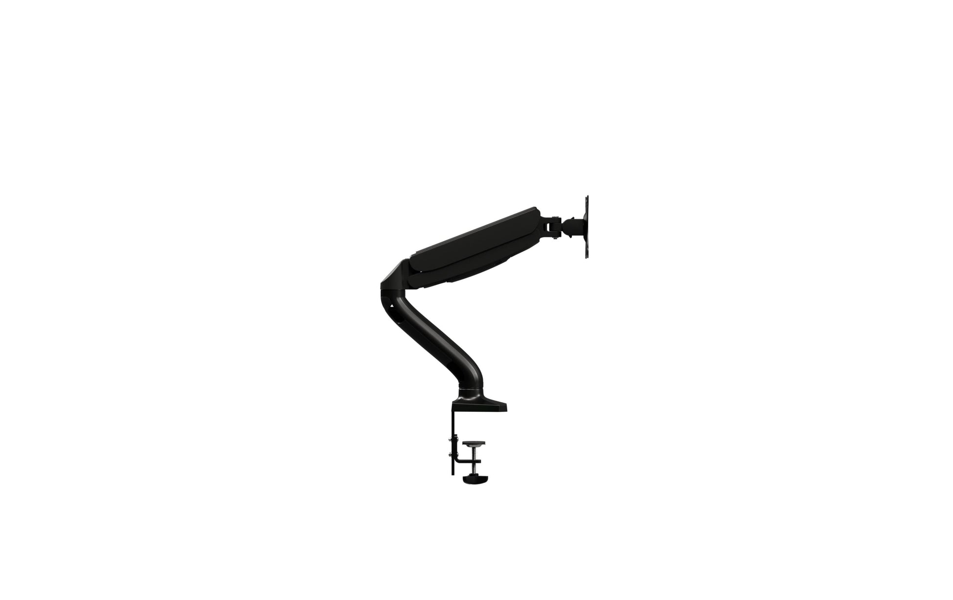 AOC AS110D0 – Monitorarm, Tischklemme – bis 32", VESA 75 × 75/100 × 100 mm, 9 kg, höhenverstellbar, schwarz