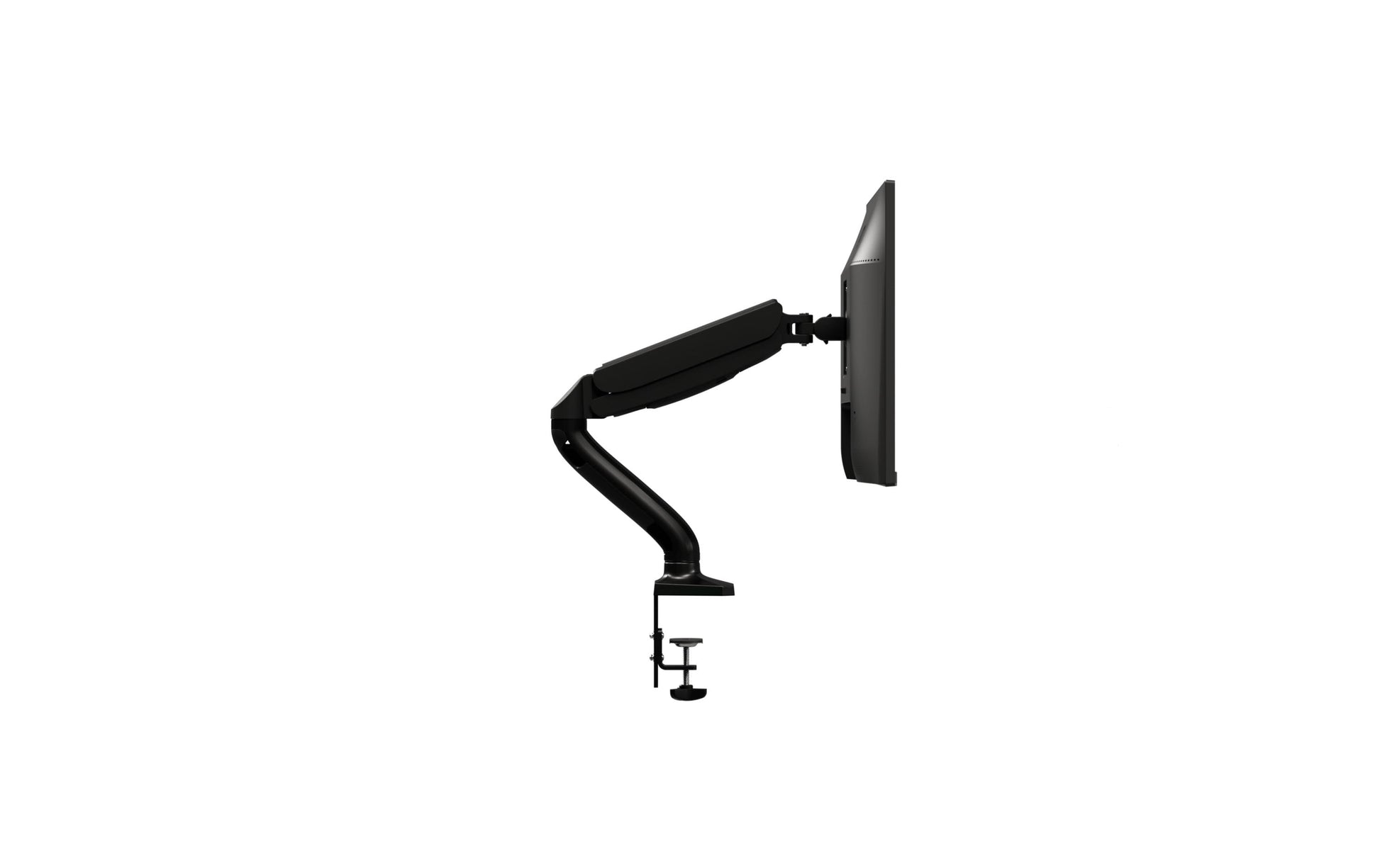 AOC AS110D0 – Monitorarm, Tischklemme – bis 32", VESA 75 × 75/100 × 100 mm, 9 kg, höhenverstellbar, schwarz
