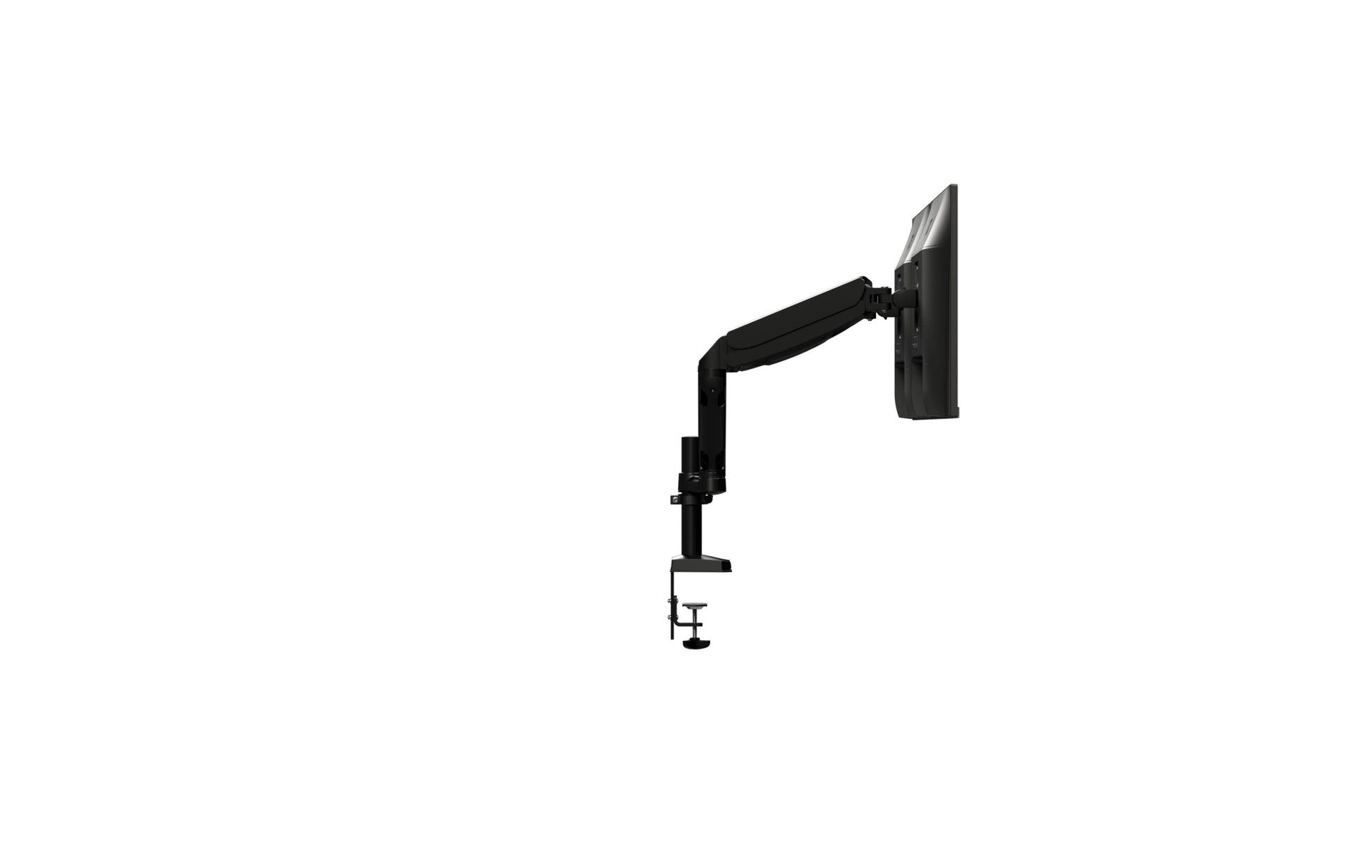 AOC AD110D0 – Tischhalterung, Dual, Tischklemme/Tischdurchführung, bis 27", VESA 100 × 100 mm, 9 kg, Schwarz
