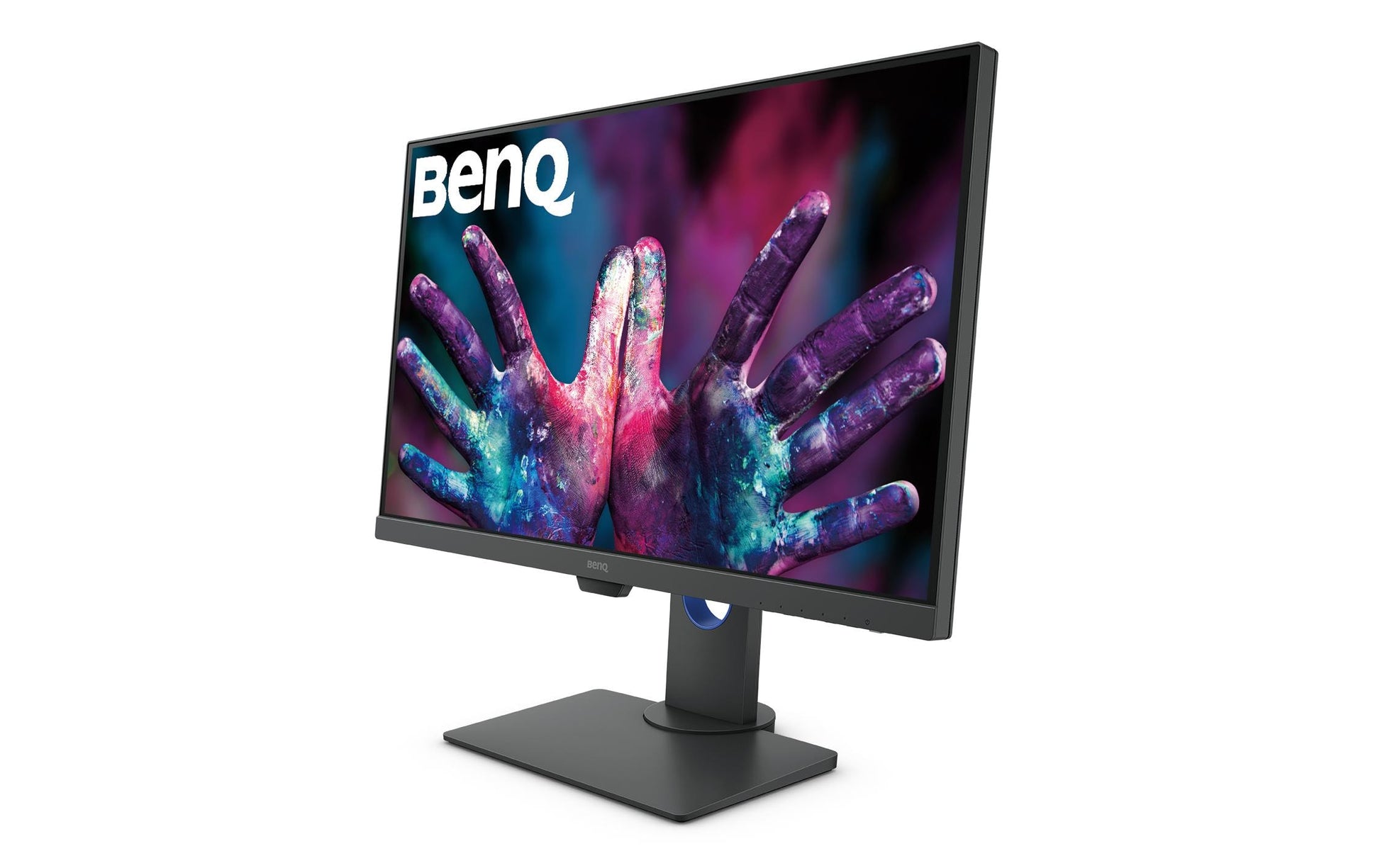 BenQ PD2705Q – Monitor, 27", 2560 × 1440 (WQHD), IPS, 60 Hz, 300 cd/m², KVM, USB-C, Integrierte Lautsprecher