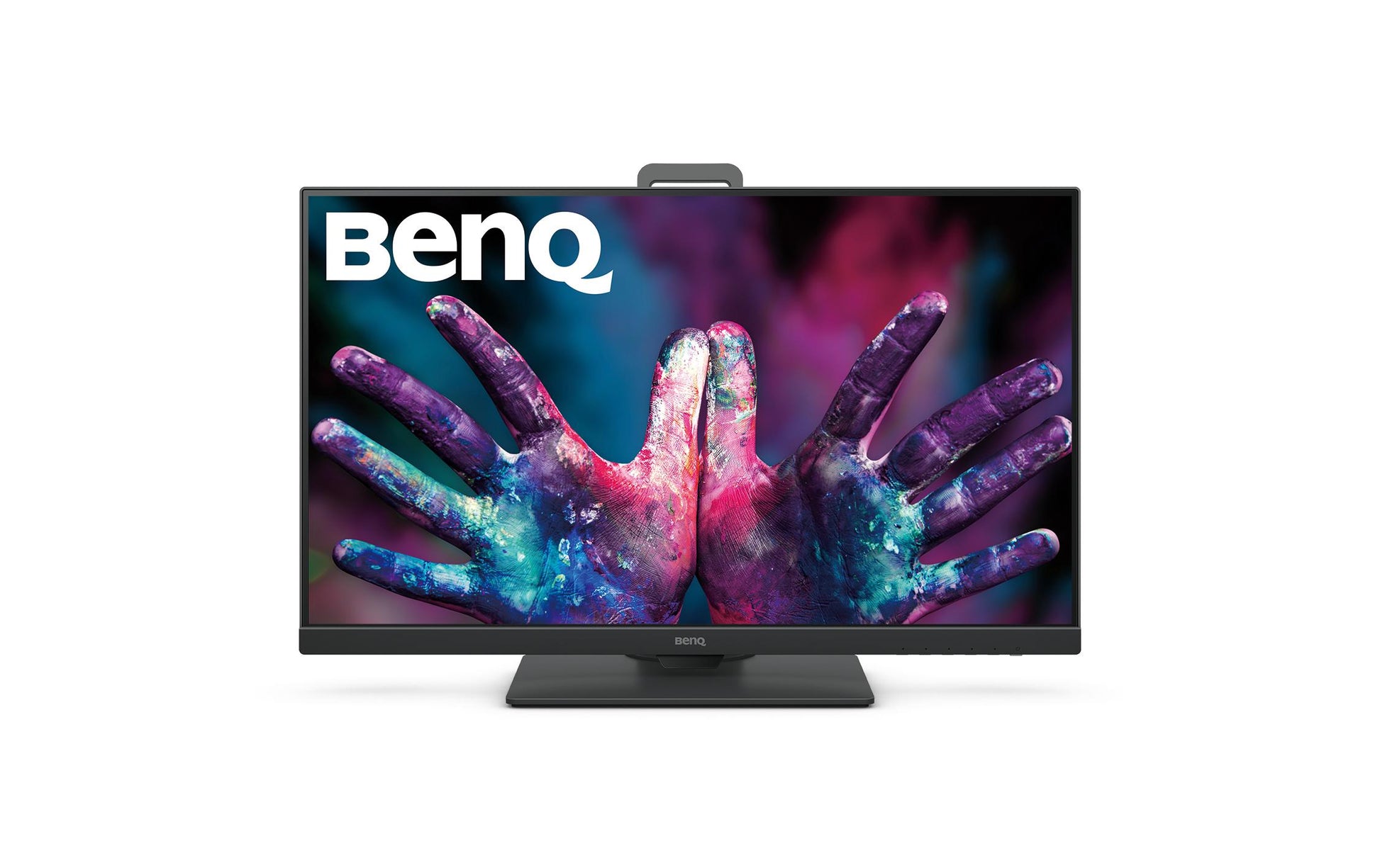 BenQ PD2705Q – Monitor, 27", 2560 × 1440 (WQHD), IPS, 60 Hz, 300 cd/m², KVM, USB-C, Integrierte Lautsprecher