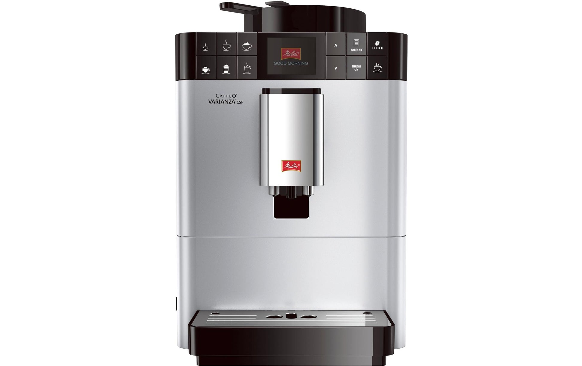 Melitta Varianza Kaffeevollautomat – 15 bar, 1,2 l, 125 g, Edelstahl