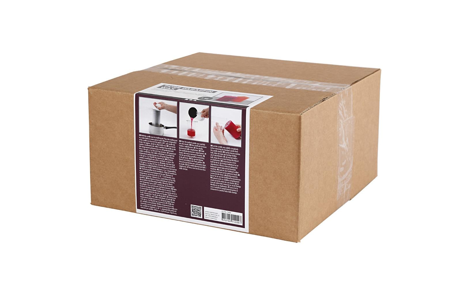 Creativ Company Wachs, Granulat, Weiss, 5 kg, Modell 73405