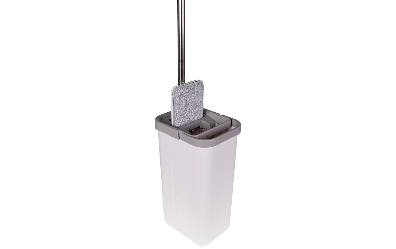 Edi Baur Clever & Smart – Wischmopp-Set – Wischbreite 12 cm, Grau
