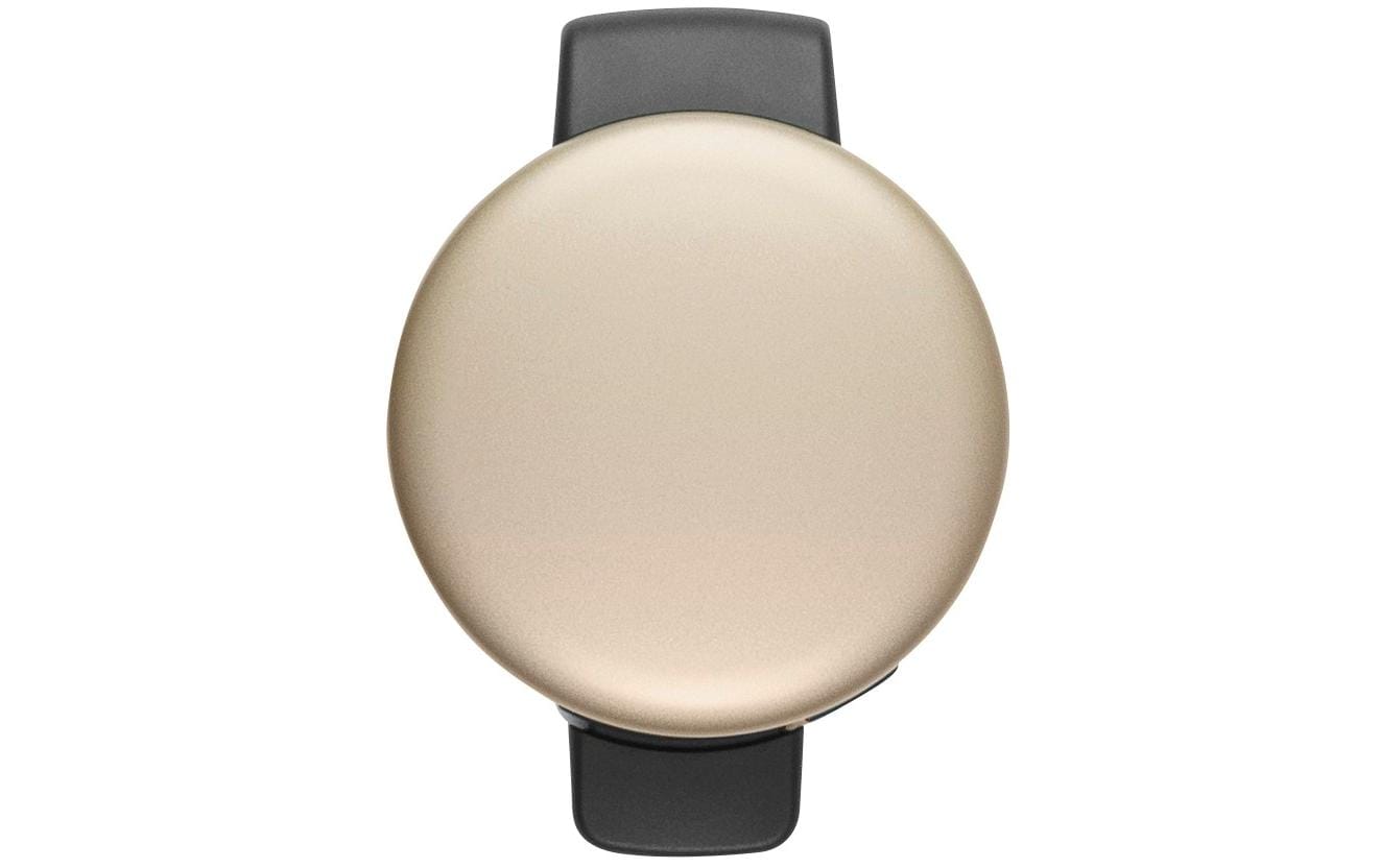 Brabantia NewIcon Treteimer – 3 l – Edelstahl, rund – Champagner – Soft-Close