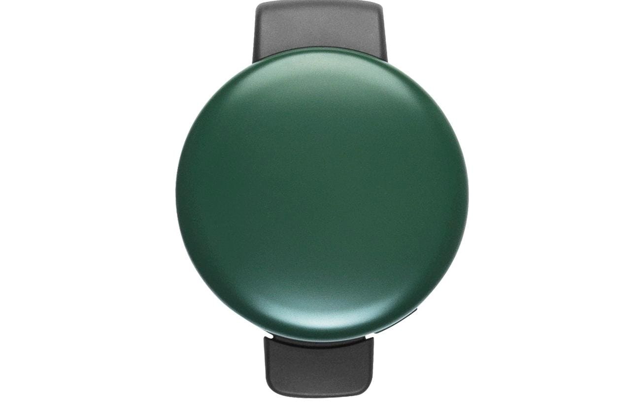 Brabantia NewIcon Treteimer – 3 l – Kunststoff, rund – dunkelgrün – Soft-Close
