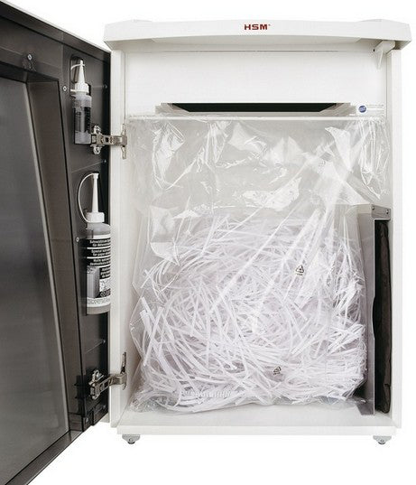 HSM Securio B32 – Aktenvernichter, DIN P-2, Streifenschnitt 5,8 mm, 25–27 Blatt, 82 l