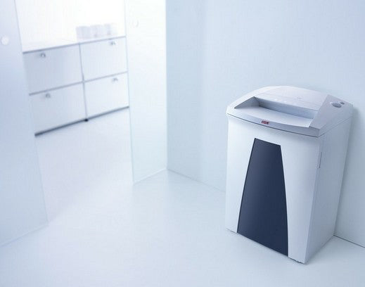HSM SECURIO B32 – Aktenvernichter, DIN P-7, Partikelschnitt 1 × 5 mm, 4 Blatt, 82 l