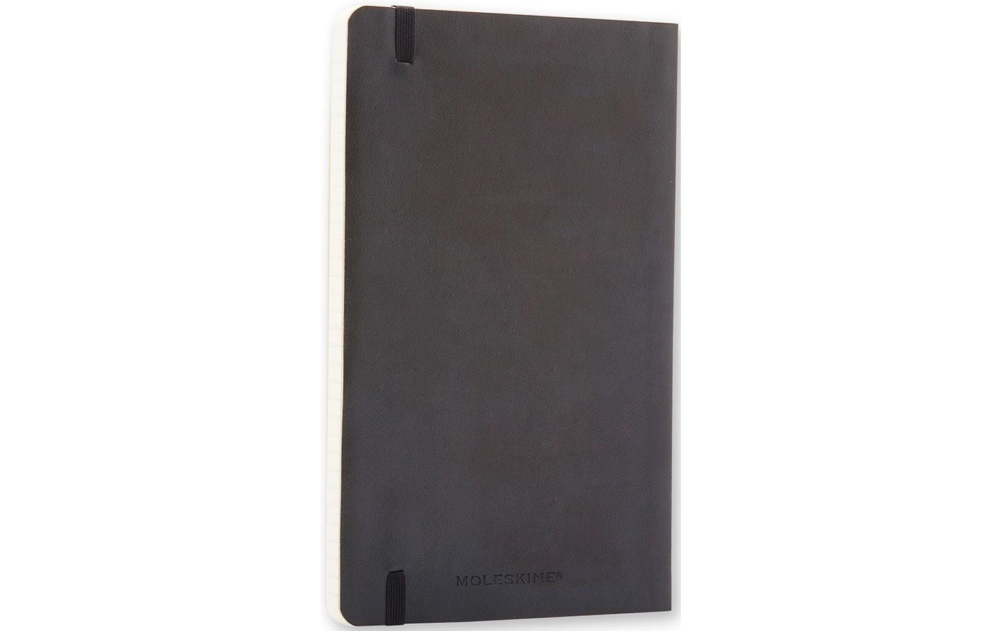Moleskine Notizbuch A5, liniert, Fadenheftung, Softcover, 192 Seiten, 70 g/m² – schwarz
