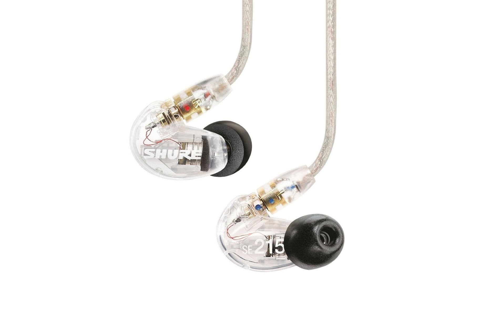 Shure SE215-CL – In-Ear Kopfhörer – kabelgebunden – transparent