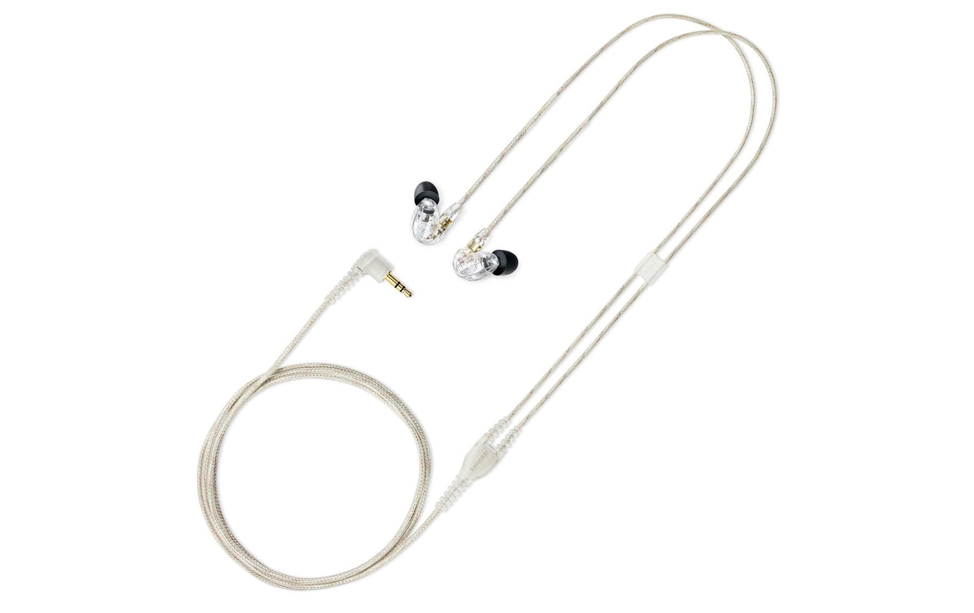 Shure SE215-CL – In-Ear Kopfhörer – kabelgebunden – transparent