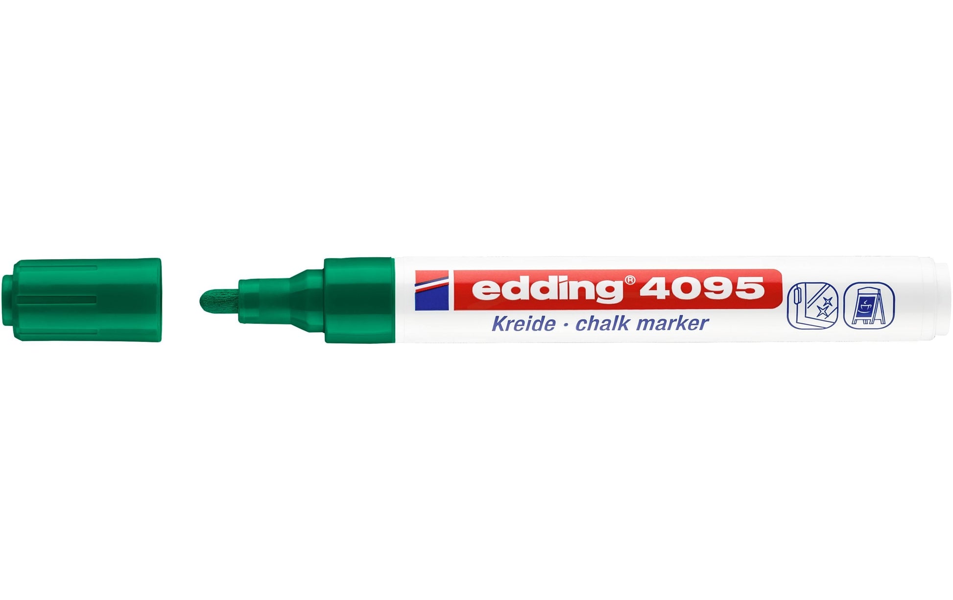 Edding Kreidemarker 4095 – Rund, 2–3 mm – Grün