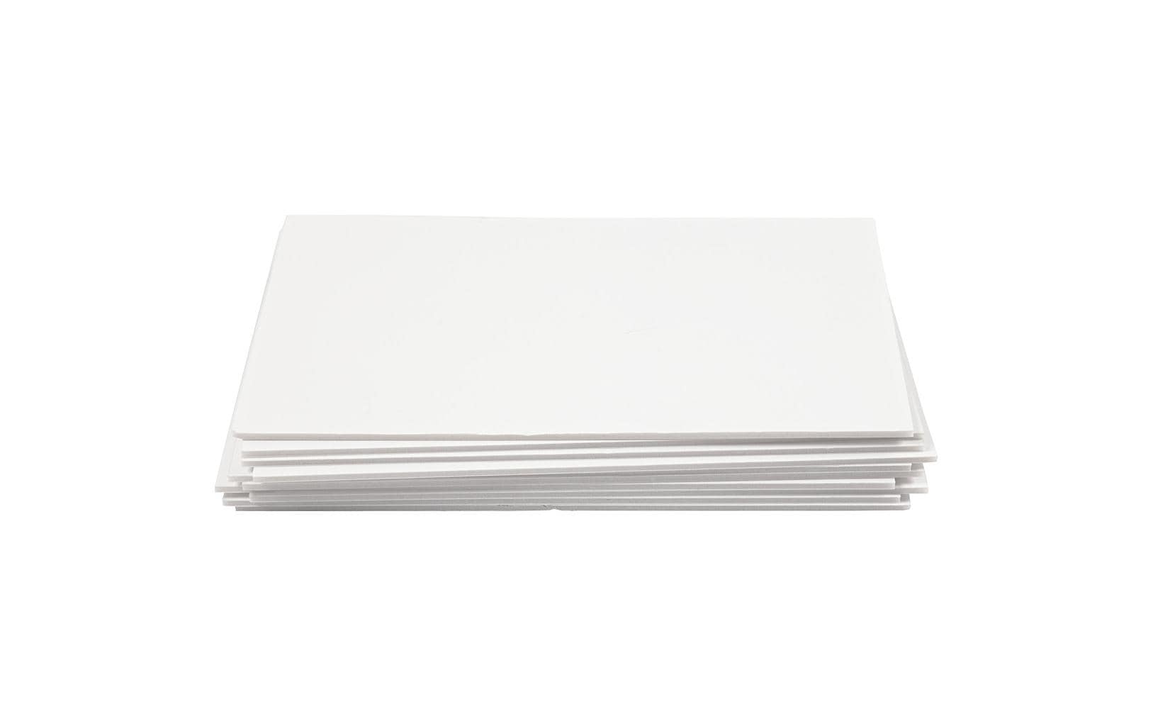 Creativ Company Schaumstoffplatte, Weiss, A4, 3 mm, 10 Stk.