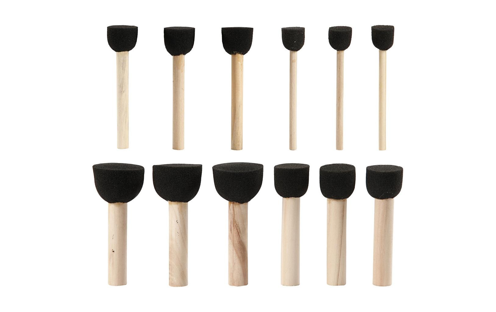 Creativ Company Stempel-Set – 12 Stempel – Holz – für Aquarell