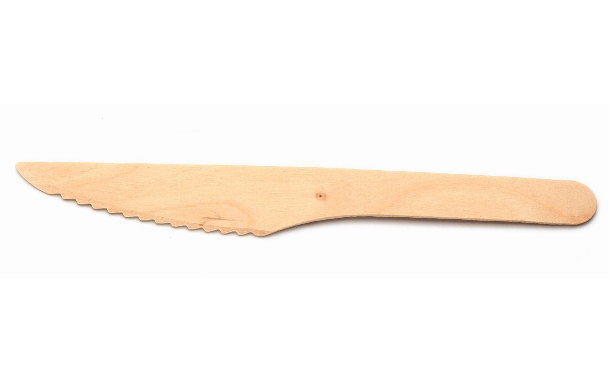 Sier Disposables Sier Holz (Birke)-Messer, 16,5 cm – FSC – 100 Stk.