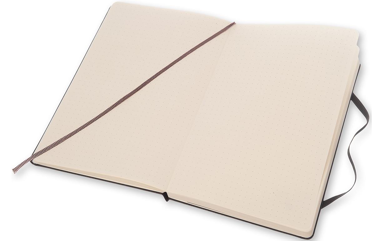 Moleskine Notizbuch – 130 × 210 mm – 240 Blatt – 70 g/m² – Hardcover, Gummiband, Lesezeichenband, schwarz, FSC
