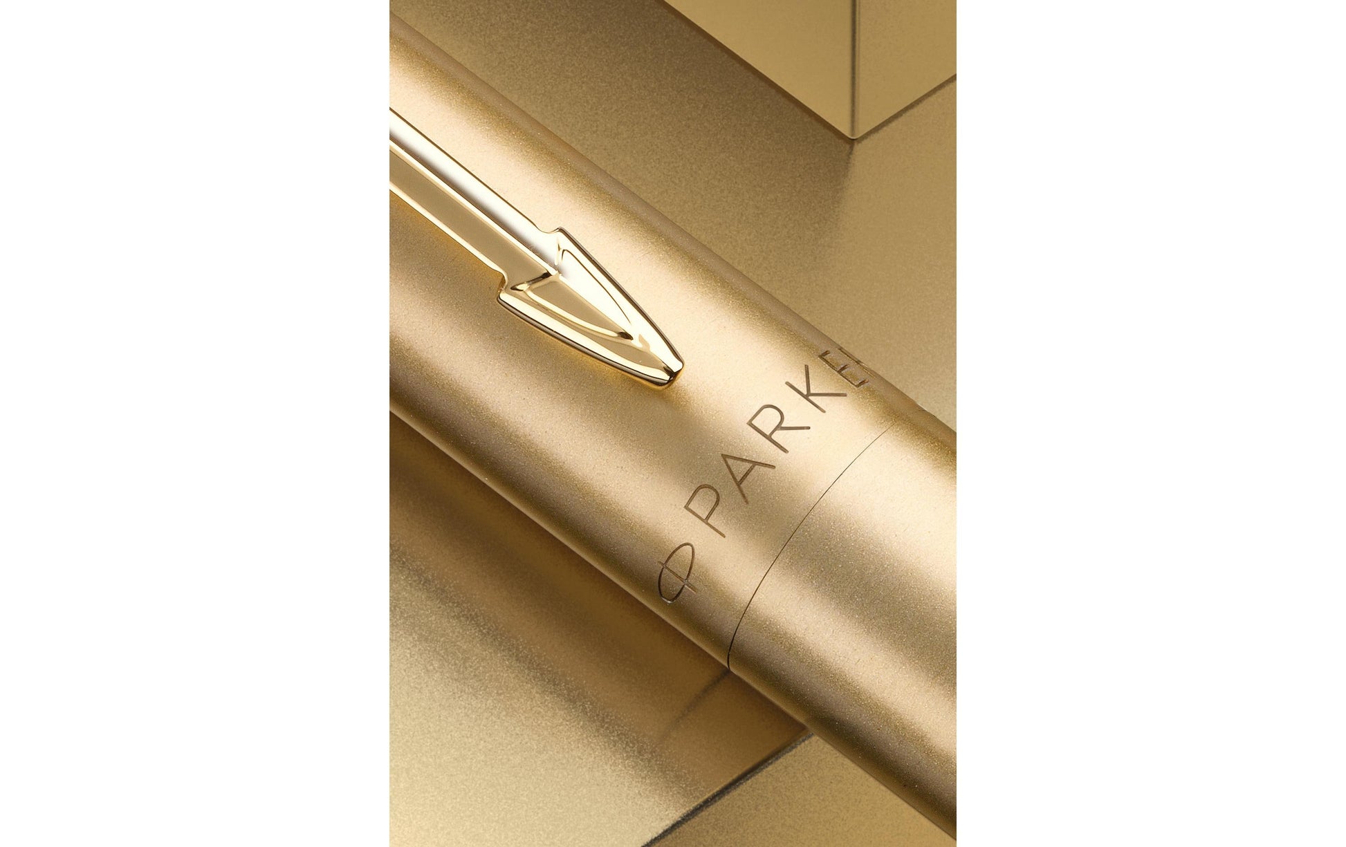 Parker Kugelschreiber – Gelbgold, Edelstahl