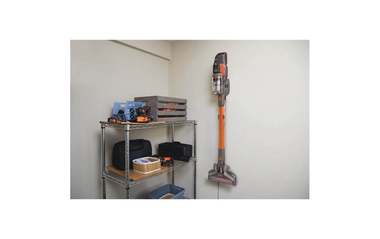 Black & Decker BLACK+DECKER Stabstaubsauger BHFEV182C-QW – 2-in-1, 2000 mAh, 0,7 l, Akkubetrieb