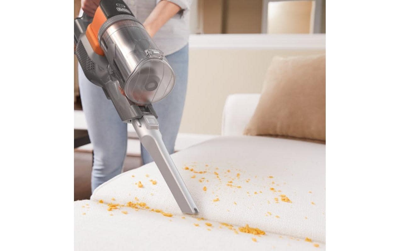 Black & Decker BLACK+DECKER Stabstaubsauger BHFEV182C-QW – 2-in-1, 2000 mAh, 0,7 l, Akkubetrieb