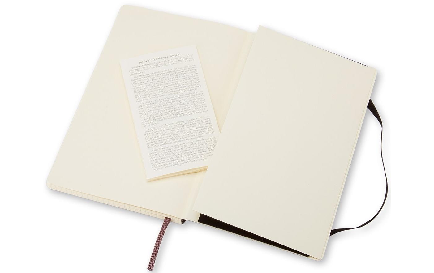 Moleskine Notizbuch – A5 – kariert 5 mm – 192 Seiten – 70 g/m² – Softcover, schwarz