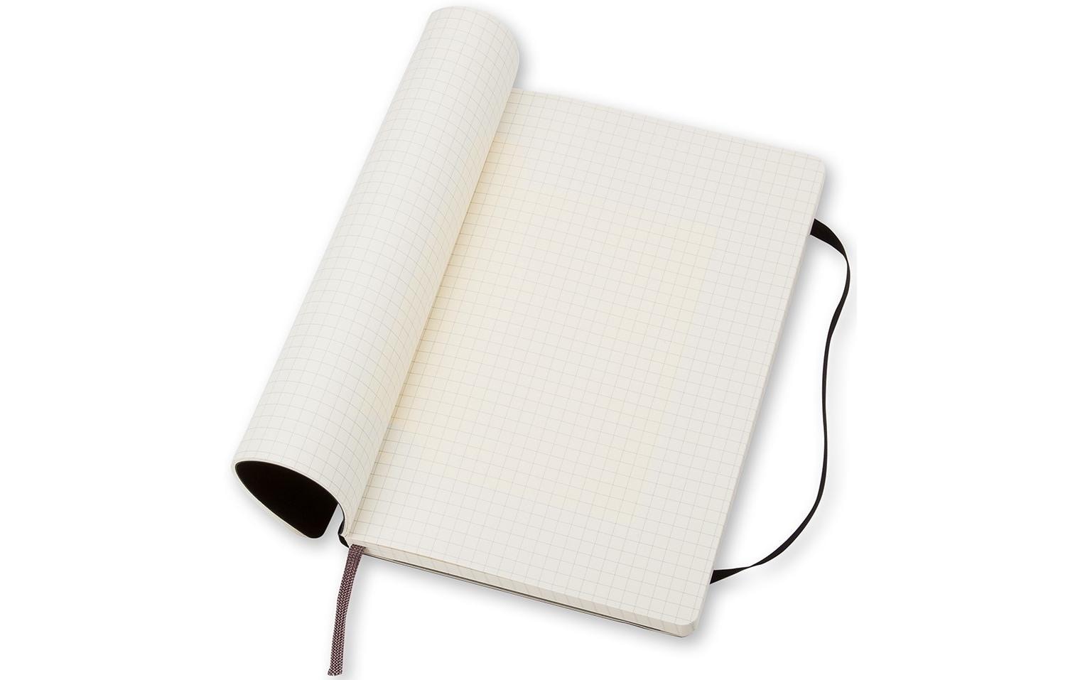 Moleskine Notizbuch – A5 – kariert 5 mm – 192 Seiten – 70 g/m² – Softcover, schwarz