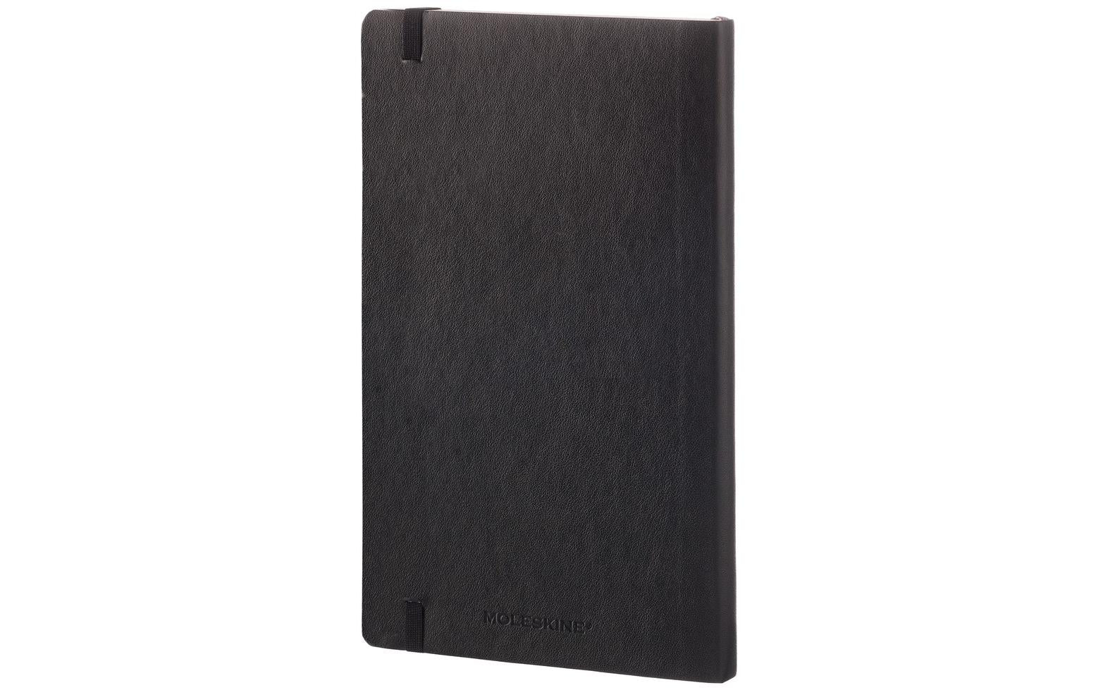Moleskine Notizbuch, A5, punktkariert, Fadenheftung, Softcover, 192 Seiten, 70 g/m² – schwarz