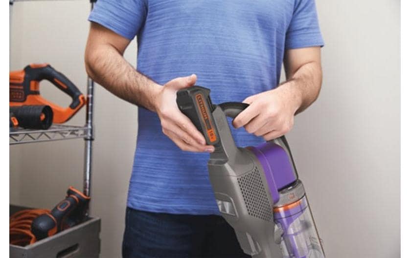 Black & Decker BLACK+DECKER Akku-Bodenstaubsauger Pet – 72 Wh, 0,7 l, Akkubetrieb, 3 Stufen