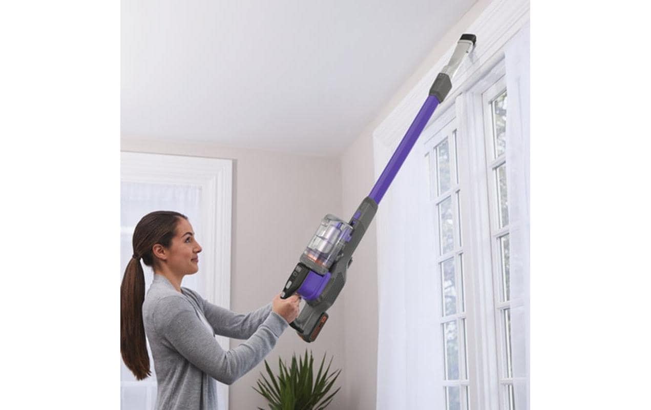 Black & Decker BLACK+DECKER Akku-Bodenstaubsauger Pet – 72 Wh, 0,7 l, Akkubetrieb, 3 Stufen