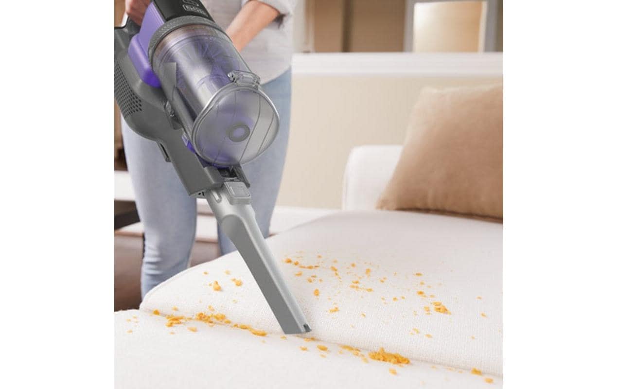 Black & Decker BLACK+DECKER Akku-Bodenstaubsauger Pet – 72 Wh, 0,7 l, Akkubetrieb, 3 Stufen