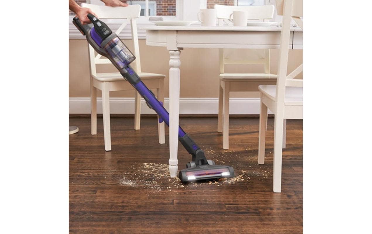 Black & Decker BLACK+DECKER Akku-Bodenstaubsauger Pet – 72 Wh, 0,7 l, Akkubetrieb, 3 Stufen