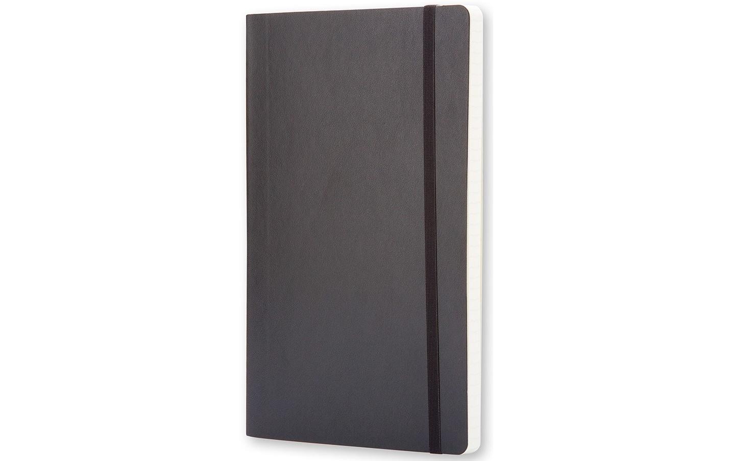 Moleskine Notizbuch A6, kariert, Fadenheftung, Softcover, 192 Seiten, 70 g/m² – schwarz