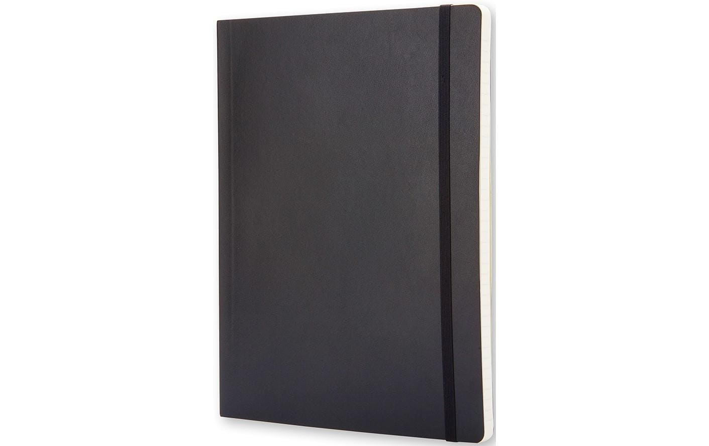 Moleskine Notizbuch, 190 × 250 mm, liniert, Fadenheftung, Softcover, 192 Seiten, 70 g/m² – schwarz
