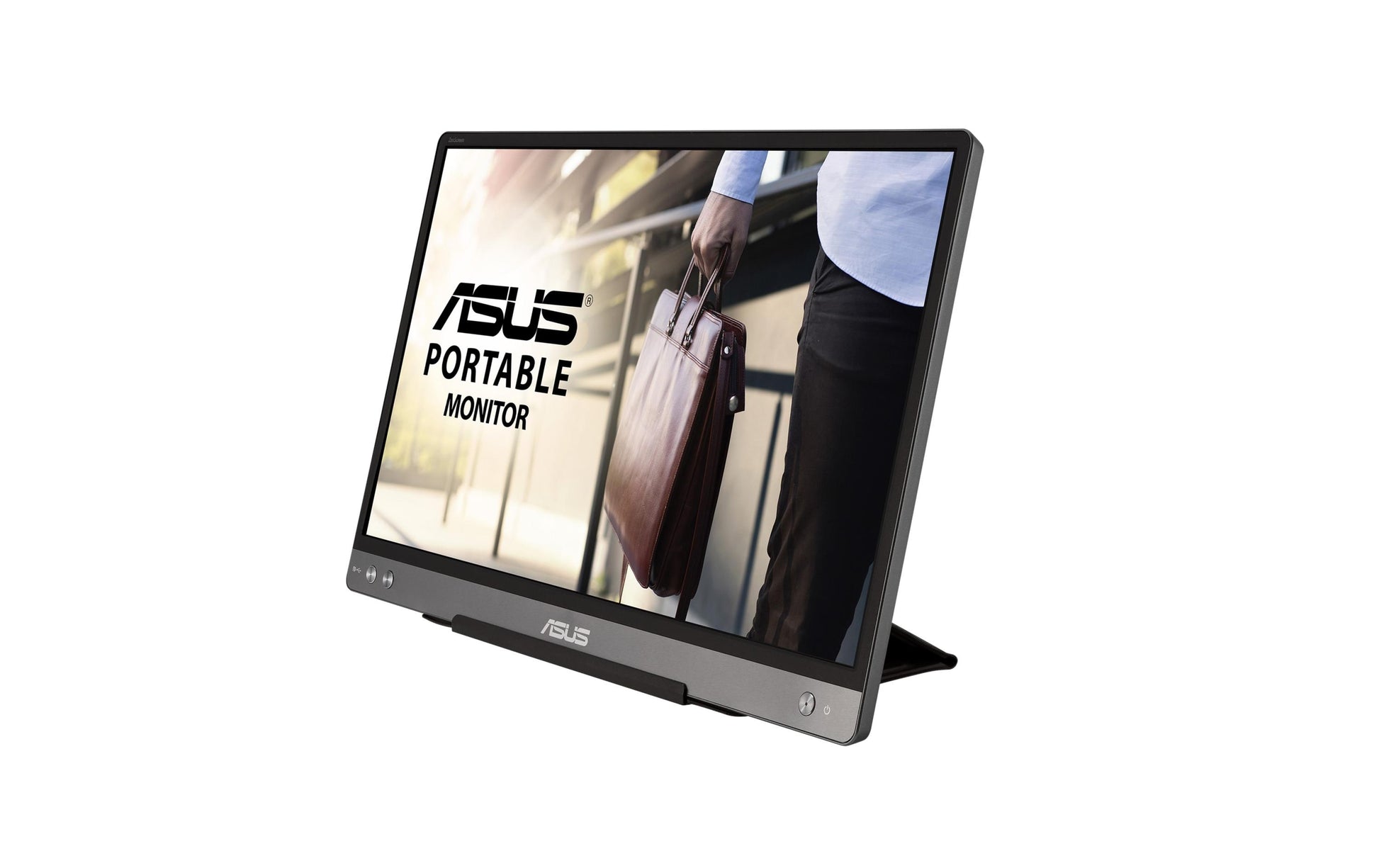 ASUS ZenScreen MB14AC – Portabler Monitor, 14", 1920 × 1080 (Full HD), USB, Grau