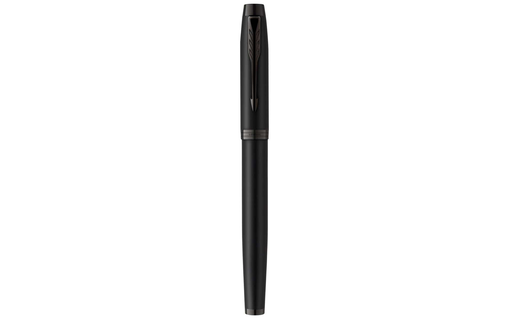 Parker IM Achromatic – Federspitze F – für Rechts- & Linkshänder – schwarz, blau – Patronen