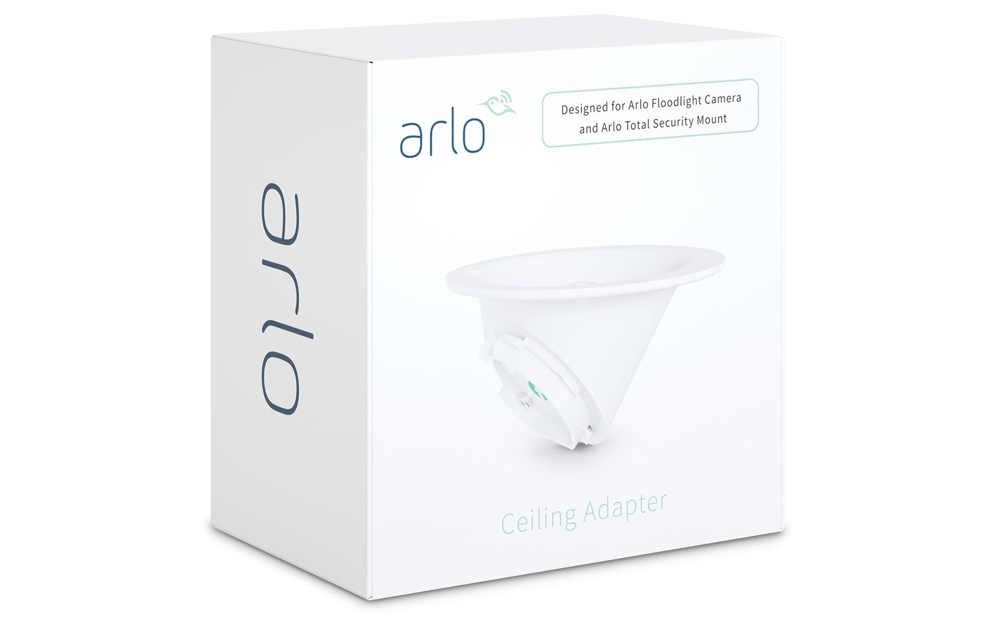 Arlo FBA1001-10000S Adapter für Schuhbefestigung – drehbar, Schrauben inkl. – Weiss